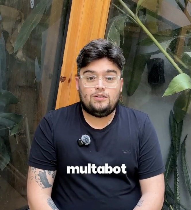 Multabot — pieza de video